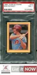 Mike Schmidt Baseball Cards 1984 Fleer Stickers Prices