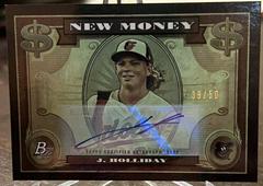 Jackson Holliday [Autograph] Baseball Cards 2023 Bowman Platinum New Money Prices