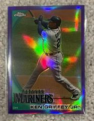 Ken Griffey Jr. [Purple Refractor] #28 Baseball Cards 2010 Topps Chrome Prices