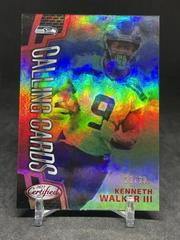 Kenneth Walker III [Pink] #CALL-10 Football Cards 2023 Panini Certified Calling Prices