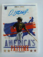 Oneil Cruz #AP-OC Baseball Cards 2022 Panini Chronicles America's Pastime Autographs Prices