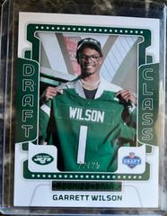 Garrett Wilson [Green] #DC-6 Football Cards 2022 Panini Rookies & Stars Draft Class Prices