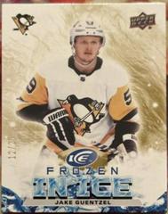 Jake Guentzel [Gold] #FI-9 Hockey Cards 2021 Upper Deck Ice Frozen In Prices