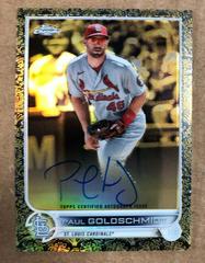 Paul Goldschmidt #GEA-PG Baseball Cards 2022 Topps Gilded Collection Chrome Gold Etch Autographs Prices