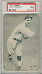 Frank O'Rourke Baseball Cards 1926 Exhibits Prices