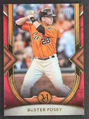 Buster Posey [Ruby] #34 Baseball Cards 2022 Topps Museum Collection Prices