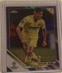 Yeremy Pino [Purple Refractor] Soccer Cards 2021 Topps Chrome UEFA Champions League Prices
