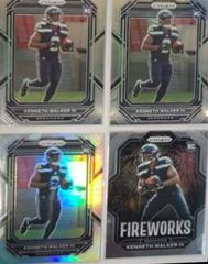 Kenneth Walker III [Silver] #F-25 Football Cards 2022 Panini Prizm Fireworks Prices