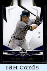 Christian Yelich [Gold] #20 Baseball Cards 2021 Panini Chronicles Limited Prices