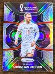 Christian Eriksen [Silver] Soccer Cards 2022 Panini Prizm World Cup Phenomenon Prices