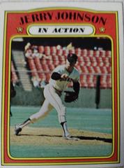 Jerry Johnson [In Action] #36 Baseball Cards 1972 Topps Prices