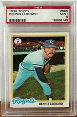 Dennis Leonard #665 Baseball Cards 1978 Topps Prices