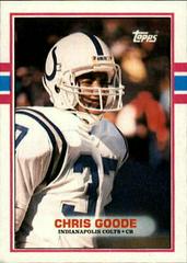 Chris Goode #214 Football Cards 1989 Topps Prices