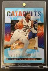 Donovan Mitchell [Turquoise] #13 Basketball Cards 2022 Panini Origins Catapults Prices