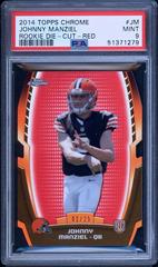 Johnny Manziel Football Cards 2014 Topps Chrome Rookie Die-Cut Prices