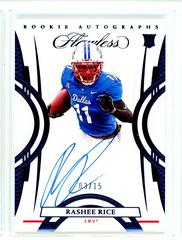 Rashee Rice [Autograph Sapphire] #107 Football Cards 2023 Panini Flawless Collegiate Prices