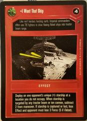 I Want That Ship [Limited] Star Wars CCG Dagobah Prices