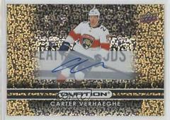 Carter Verhaeghe [Autograph] Hockey Cards 2021 Upper Deck Ovation Captivating Prices