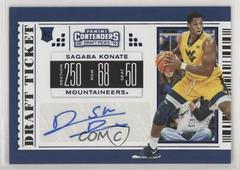 Sagaba Konate [Autograph Draft Blue Foil] Basketball Cards 2019 Panini Contenders Draft Picks Prices
