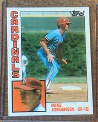 Mike Jorgensen #60T Baseball Cards 1984 Topps Traded Prices