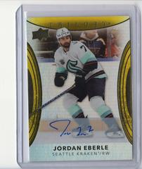 Jordan Eberle [Gold Autograph] Hockey Cards 2022 Upper Deck Trilogy Prices