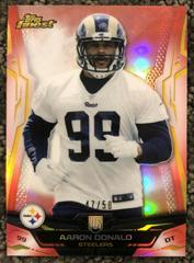 Aaron Donald [Red Refractor] Football Cards 2014 Topps Finest Prices