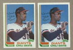 Chili Davis #23T Baseball Cards 1982 Topps Traded Prices