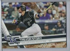 Trevor Story [Camo] Baseball Cards 2017 Topps Prices
