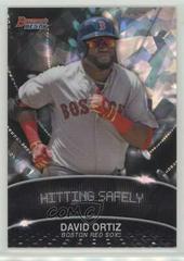 David Ortiz [Atomic Refractor] Baseball Cards 2016 Bowman's Best Stat Lines Prices