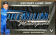 Reed Sorenson #PP-RE Racing Cards 2018 Panini Victory Lane Nascar Prime Patches Prices