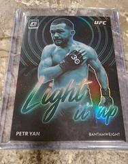 Petr Yan [Green] #6 Ufc Cards 2023 Panini Donruss Optic UFC Light It Up Prices