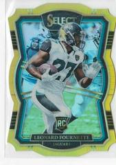 Leonard Fournette [Gold Prizm Die Cut] Football Cards 2017 Panini Select Prices