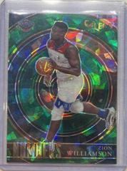 Zion Williamson [Green] #13 Basketball Cards 2020 Panini Select Numbers Prices