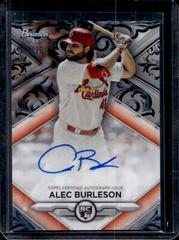 Alec Burleson [Silver] #RA-AB Baseball Cards 2023 Bowman Sterling Rookie Autographs Prices