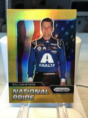 William Byron [Gold] #NP-WB Racing Cards 2022 Panini Prizm Nascar National Pride Prices