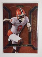 Justyn Ross [Silver Holo Star] Football Cards 2022 Pro Picks Premier Prices