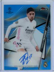 Federico Valverde [Blue Refractor] Soccer Cards 2020 Topps Finest UEFA Champions League Autographs Prices