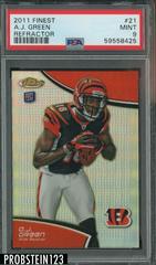 A.J. Green [Refractor] #21 Football Cards 2011 Topps Finest Prices
