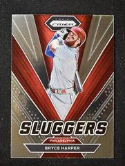 Bryce Harper #SL-10 Baseball Cards 2022 Panini Prizm Sluggers Prices