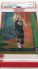 Stephen Curry [Green] Basketball Cards 2018 Panini Donruss Optic All Stars Prices