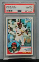 Ivan DeJesus #587 Baseball Cards 1983 Topps Prices