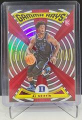 AJ Griffin [Red] #ZG-AJG Basketball Cards 2022 Panini Chronicles Draft Picks Gamma Rays Prices