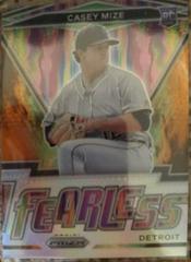 Casey Mize [Cosmic Haze Prizm] #FR-1 Baseball Cards 2021 Panini Prizm Fearless Prices