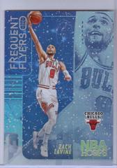 Zach LaVine [Winter Holo] Basketball Cards 2022 Panini Hoops Frequent Flyers Prices