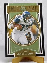 Shaun Alexander Football Cards 2022 Panini Legacy Timeless Talents Prices