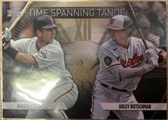 Adley Rutschman, Buster Posey [Gold] Baseball Cards 2023 Topps Update Time Spanning Tandems Prices