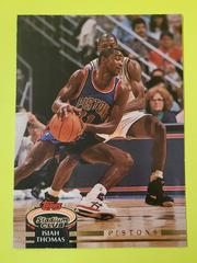 Isiah Thomas Basketball Cards 1992 Stadium Club Prices
