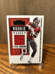 Tyler Johnson Football Cards 2020 Panini Contenders Rookie Ticket Swatches Prices