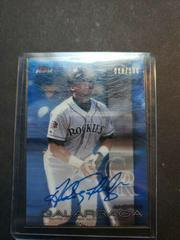 Andres Galarraga [Blue Refractor] #FA-AG Baseball Cards 2016 Topps Finest Autographs Prices