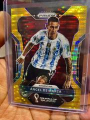 Angel Di Maria [Gold] Soccer Cards 2022 Panini Prizm World Cup Prices